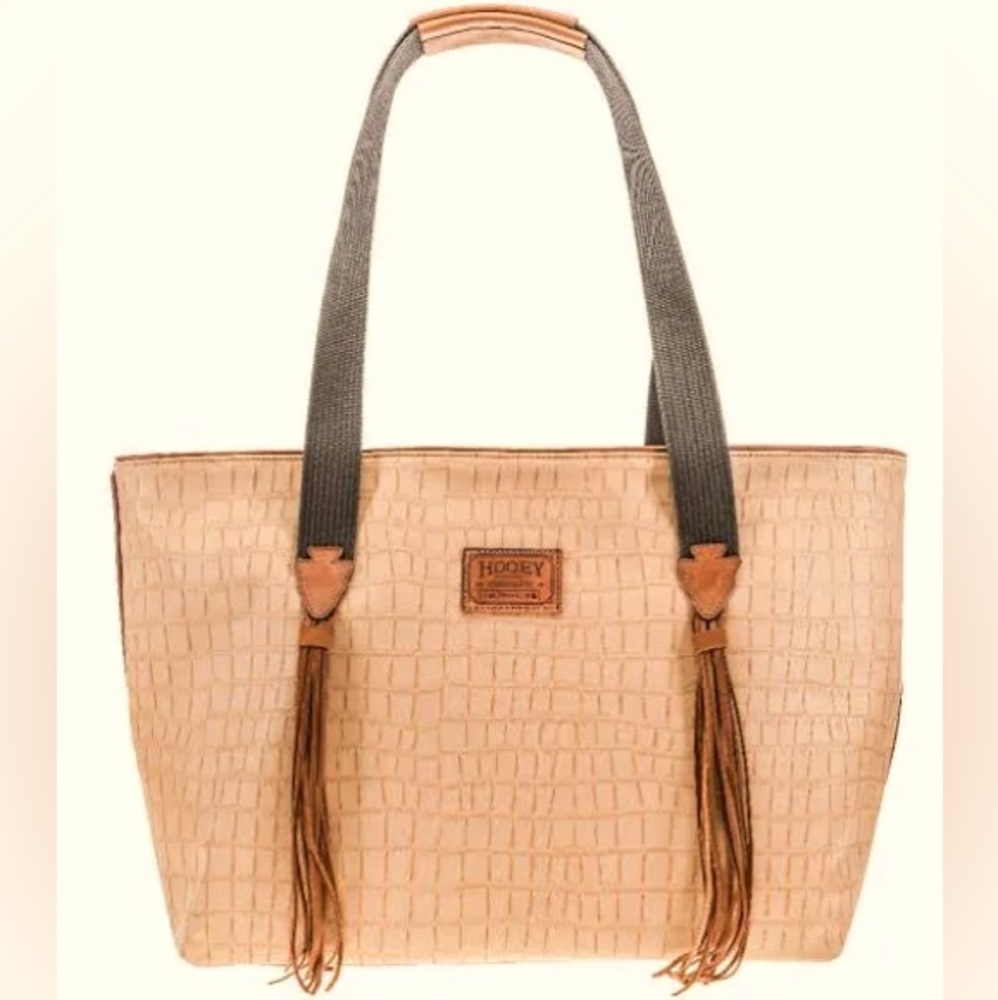 Hooey Ladies "SEDONA MOON" Brown & Cream Brown Tote